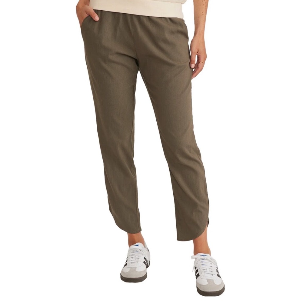 Marine Layer Olive Cropped Pants